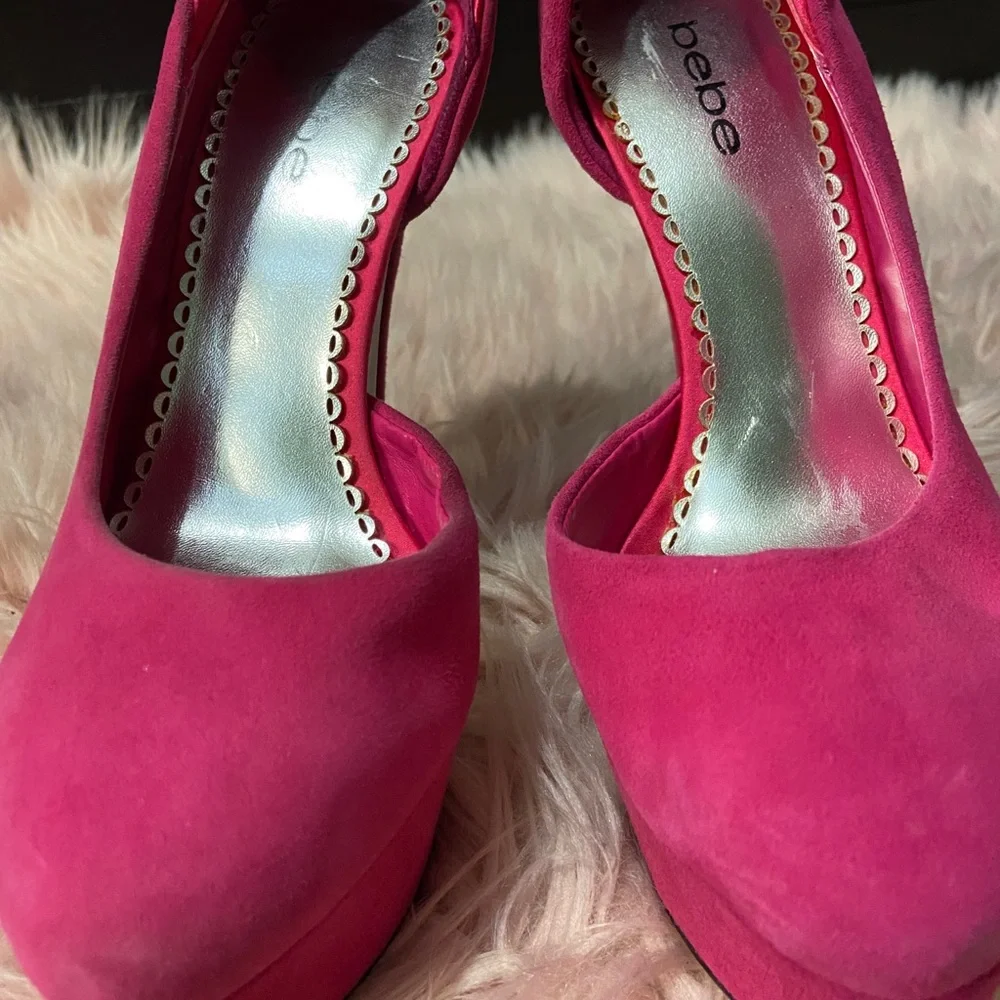 Bebe pink heel - Picture 3 of 6